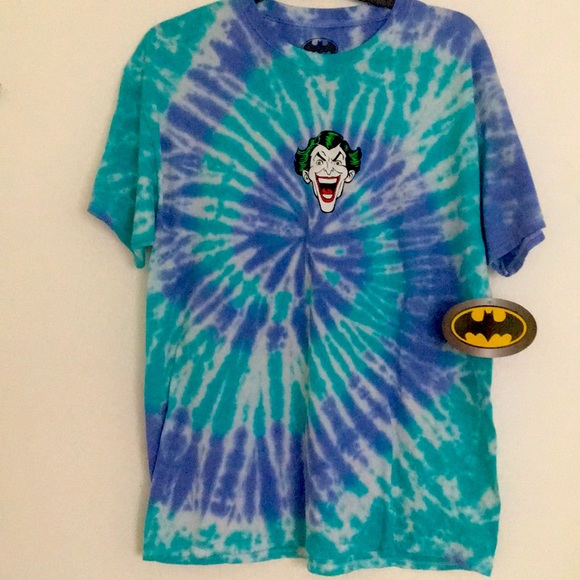 Shirts | Batmans Joker Tiedye Tee Shirt 